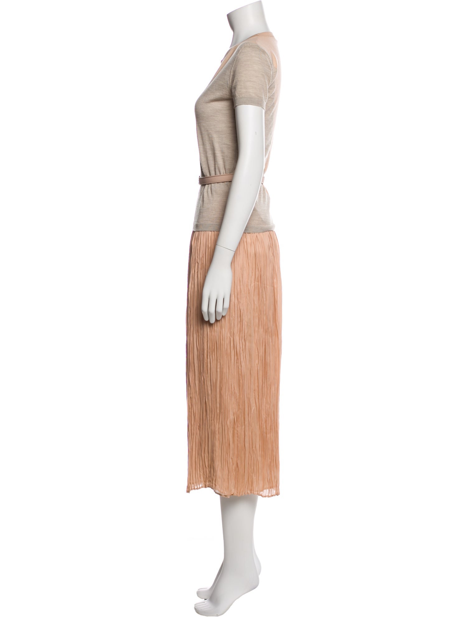 Agnona Vintage Wool Skirt Set