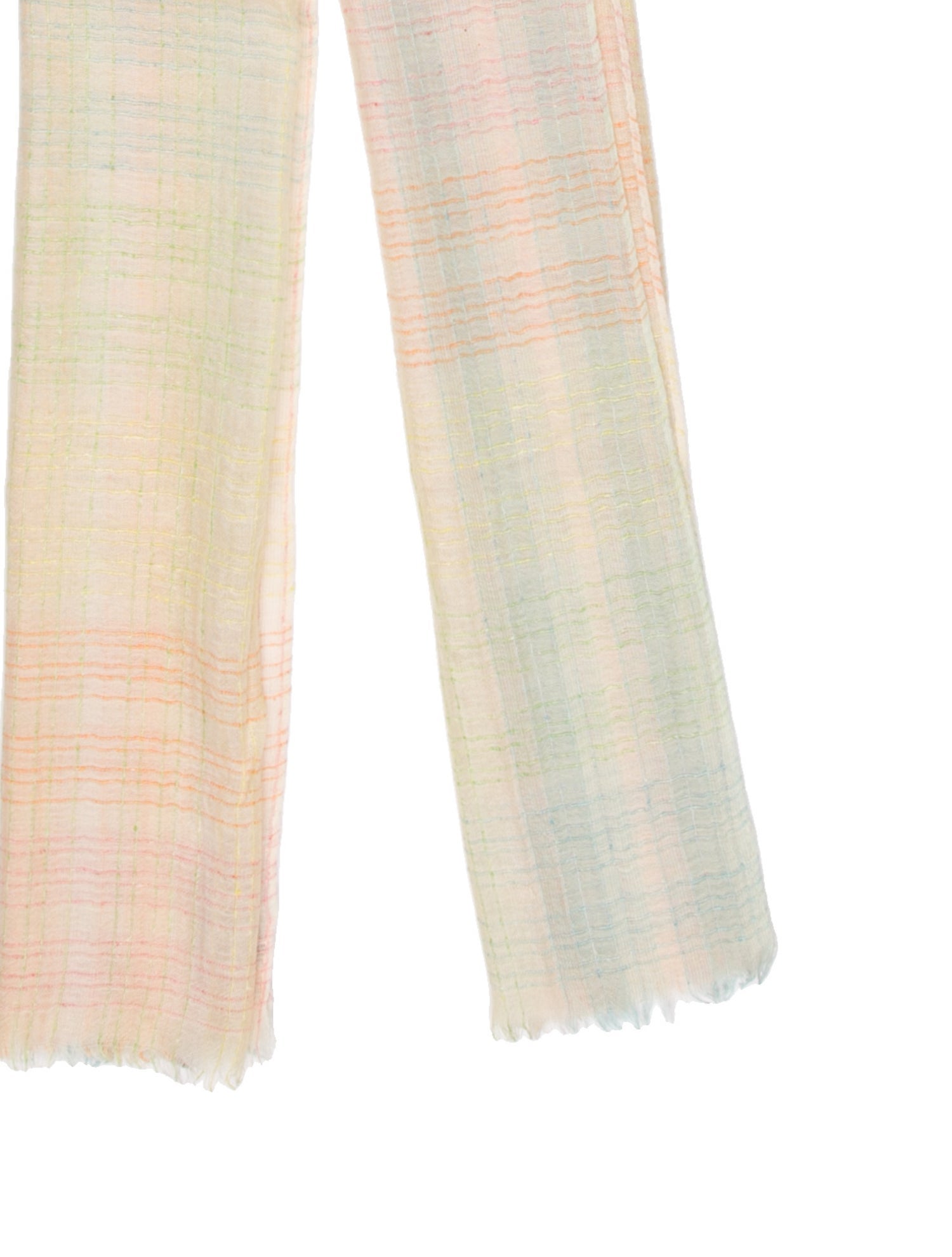 Agnona Cashmere Striped Scarf
