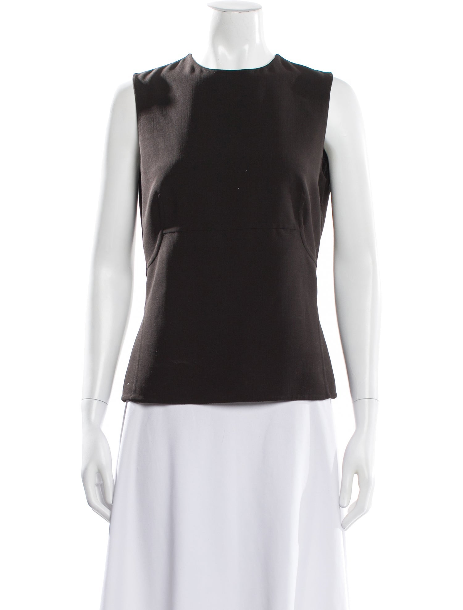 Agnona Wool Crew Neck Top