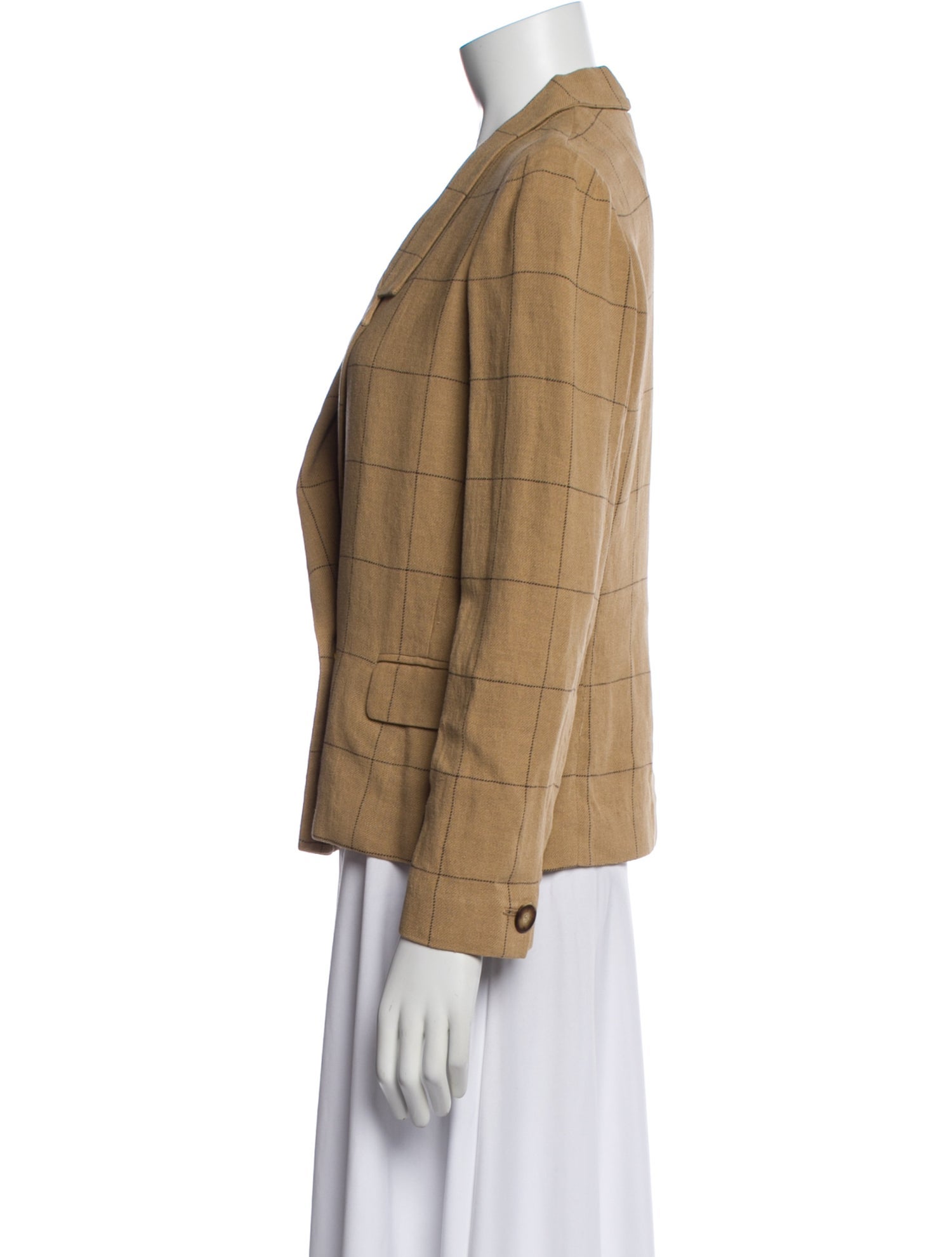 Agnona Linen Blazer