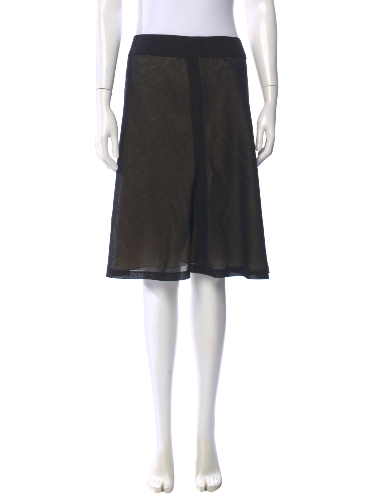 Agnona Wool Knee-Length Skirt