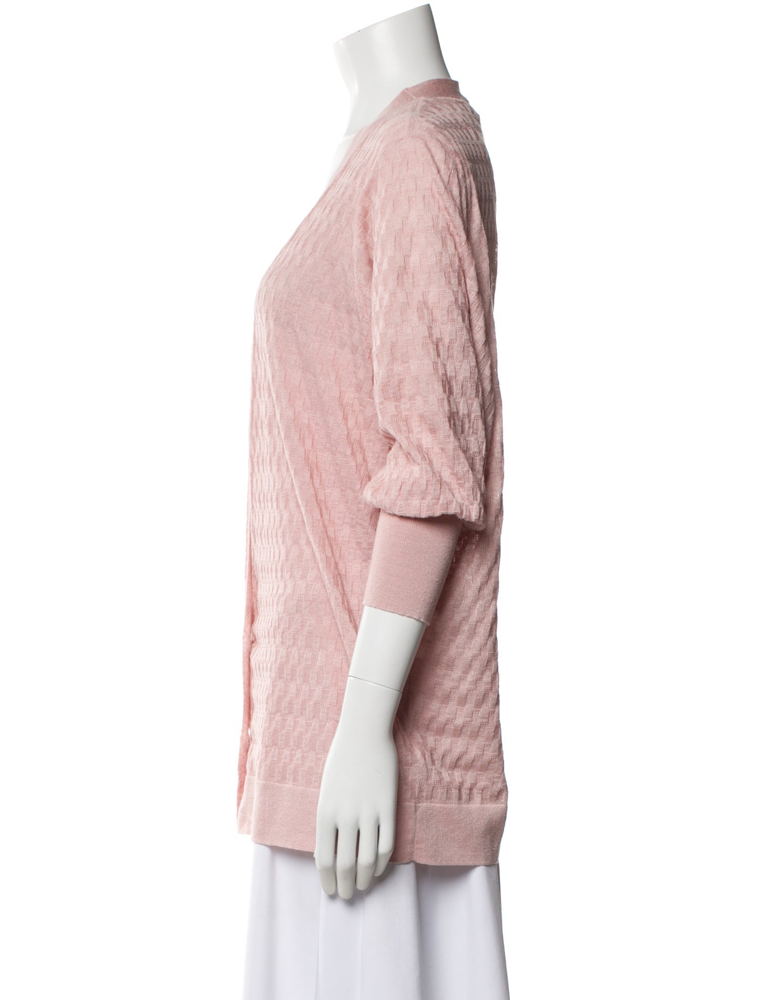Agnona Linen V-Neck Sweater