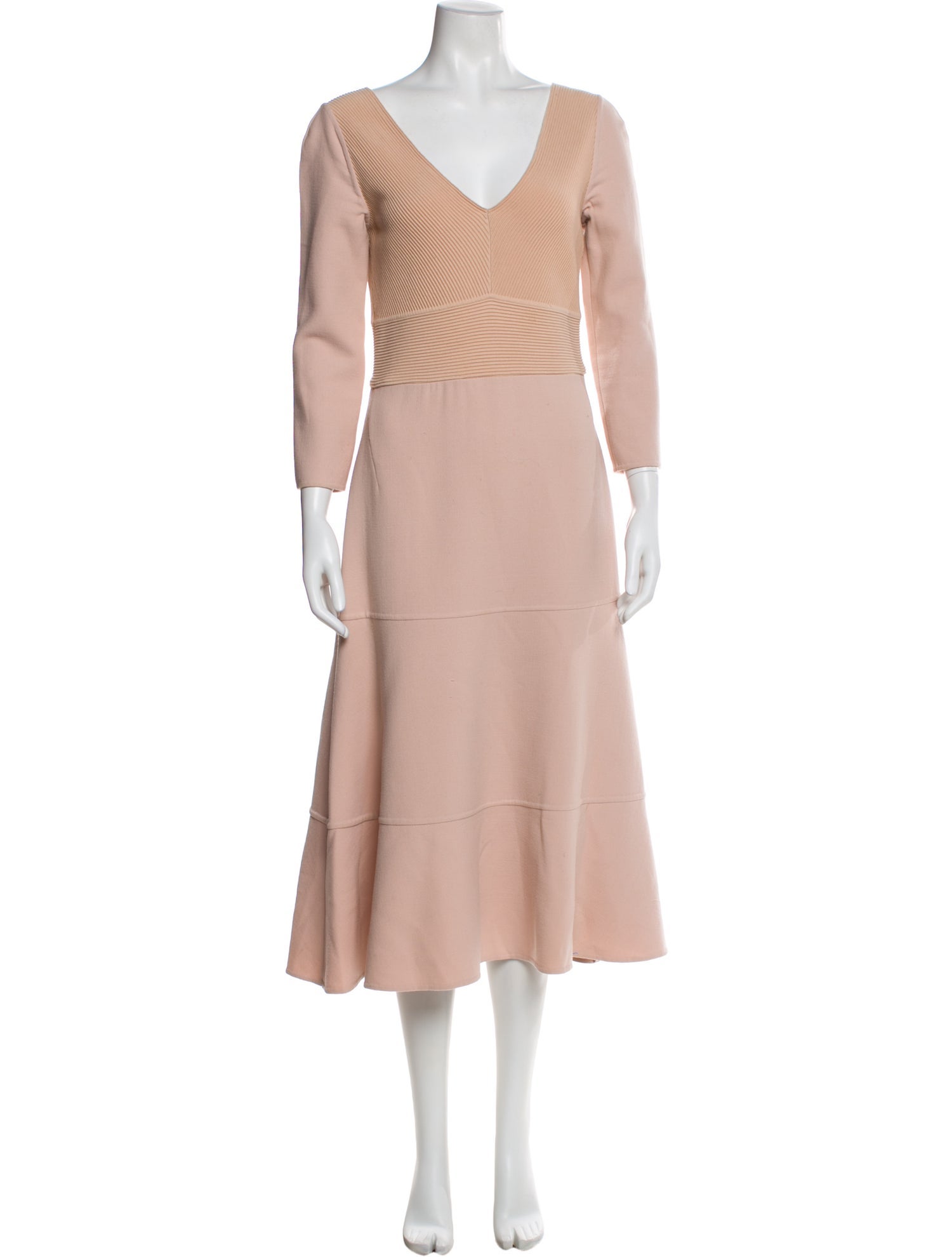 Agnona Wool Midi Length Dress