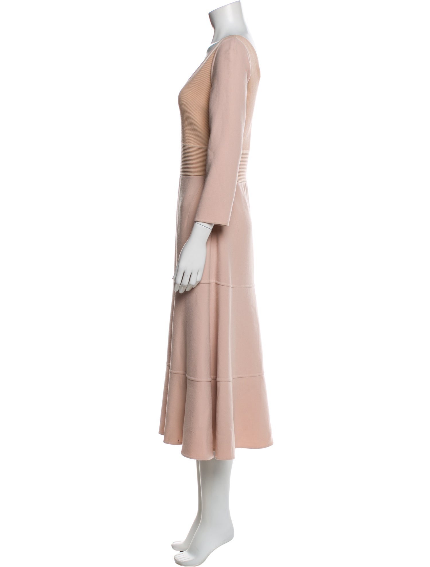 Agnona Wool Midi Length Dress