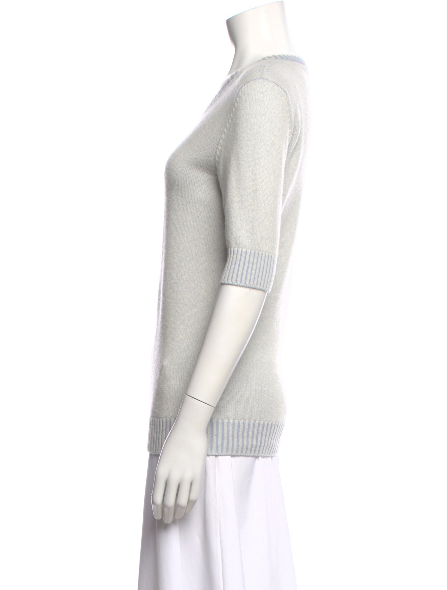 Agnona Cashmere Scoop Neck Sweater