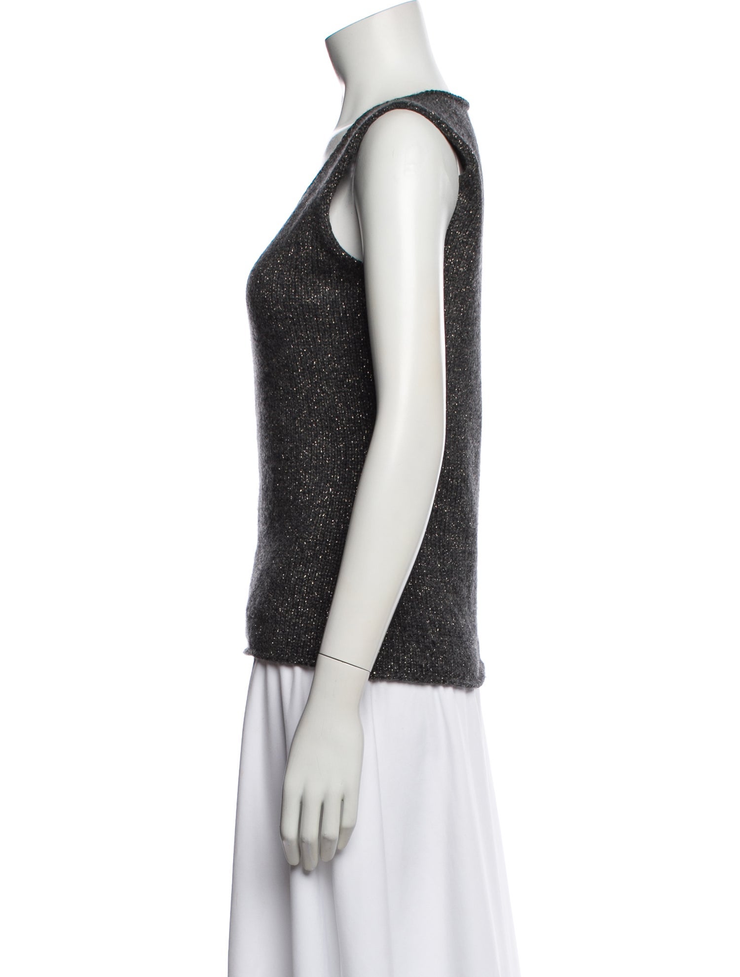 Agnona Cashmere Scoop Neck Sweater