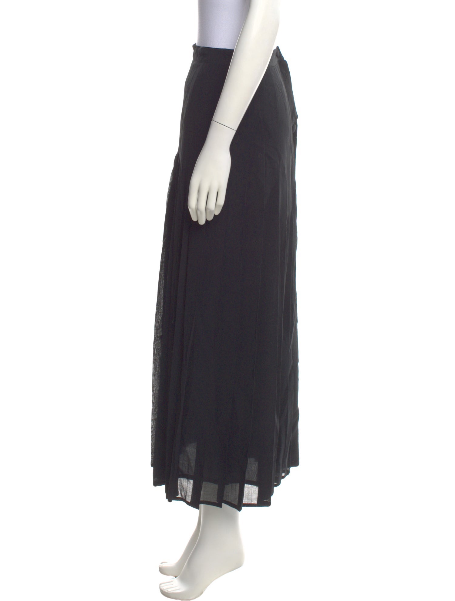 Agnona Cashmere Midi Length Skirt