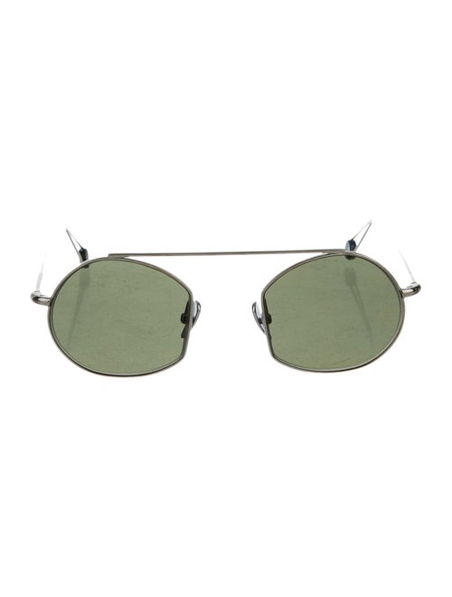 Ahlem Round Tinted Sunglasses silver