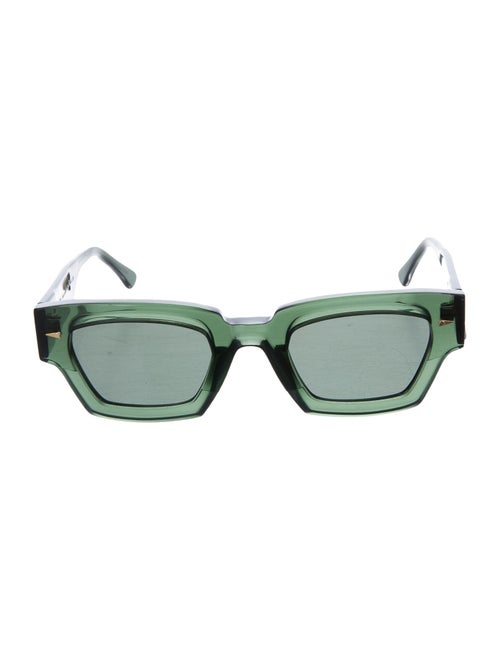Ahlem Square Tinted Sunglasses Green