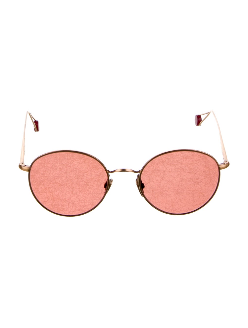 Ahlem Round Tinted Sunglasses - image 1