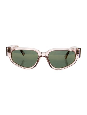 Ahlem Sunglasses Cat-Eye Mirrored