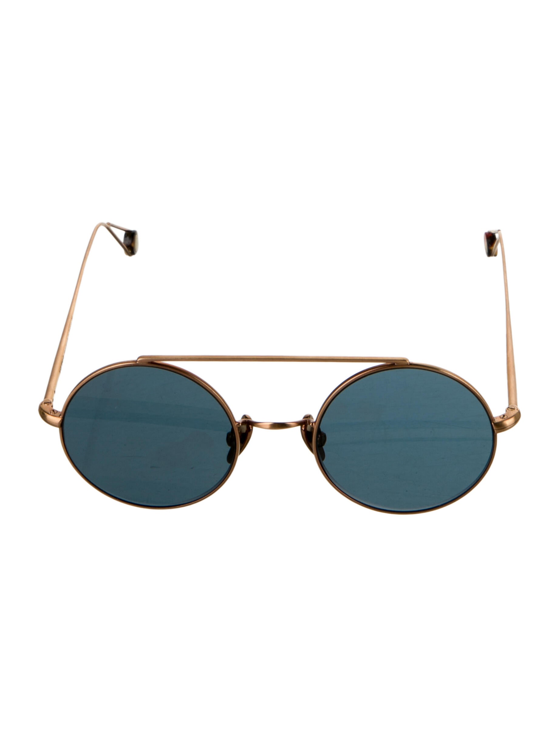 Ahlem Round Mirrored Sunglasses