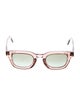 Ahlem Wayfarer Mirrored Sunglasses