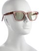 Ahlem Wayfarer Mirrored Sunglasses