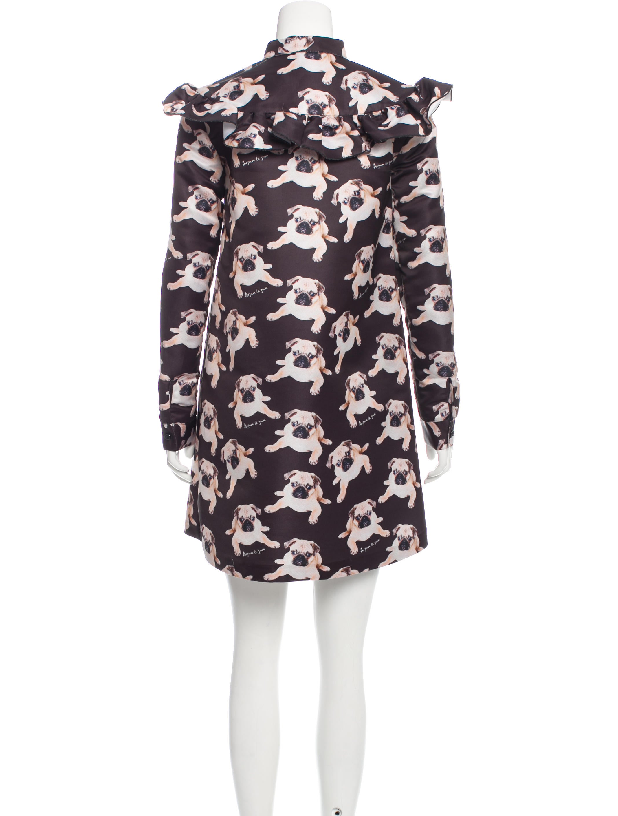pug print au jour le jour pug print mini dress clothing ajj20055 the realreal pug print au jour le jour pug print mini dress clothing ajj20055 the realreal