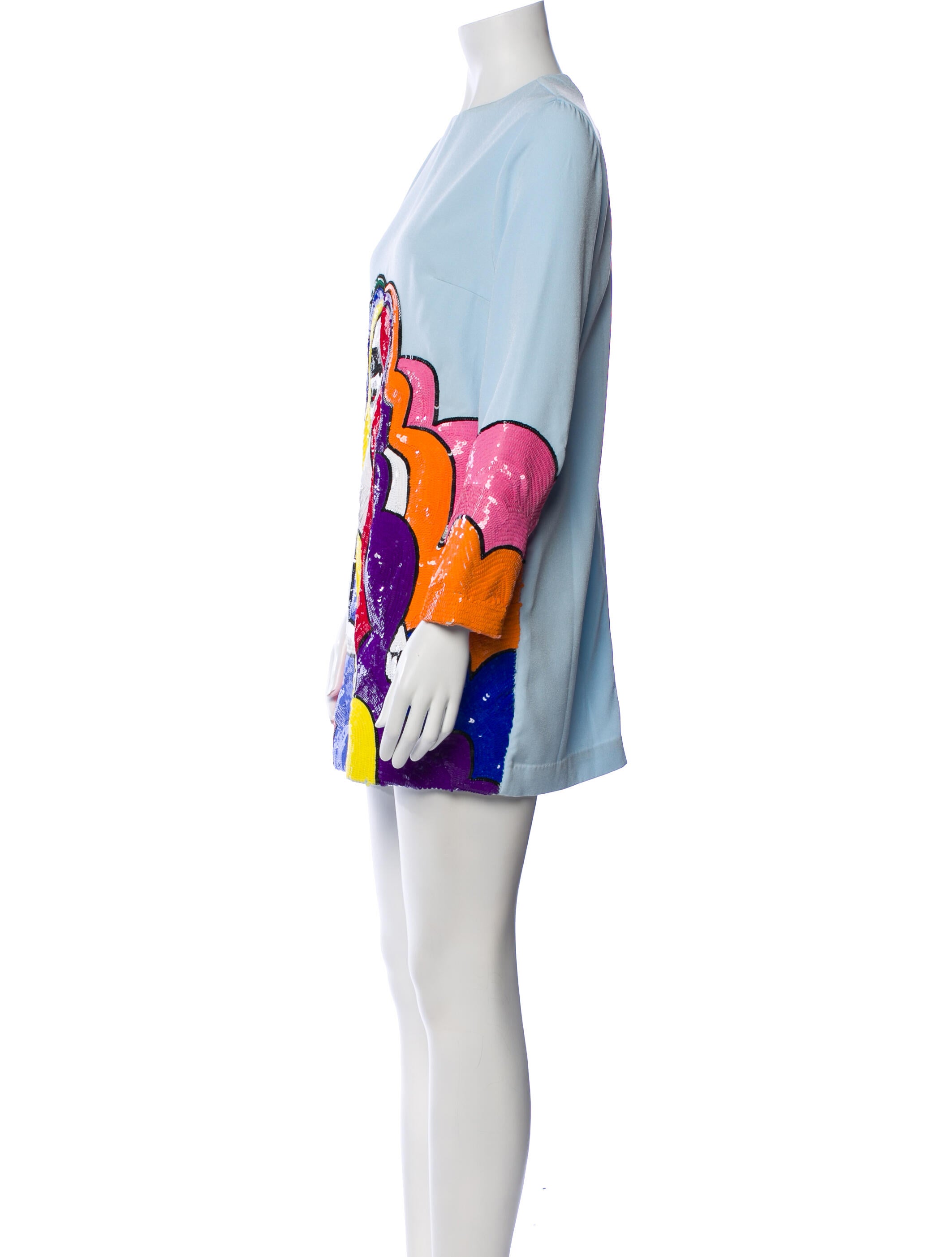 Au Jour le Jour Linen Mini Dress