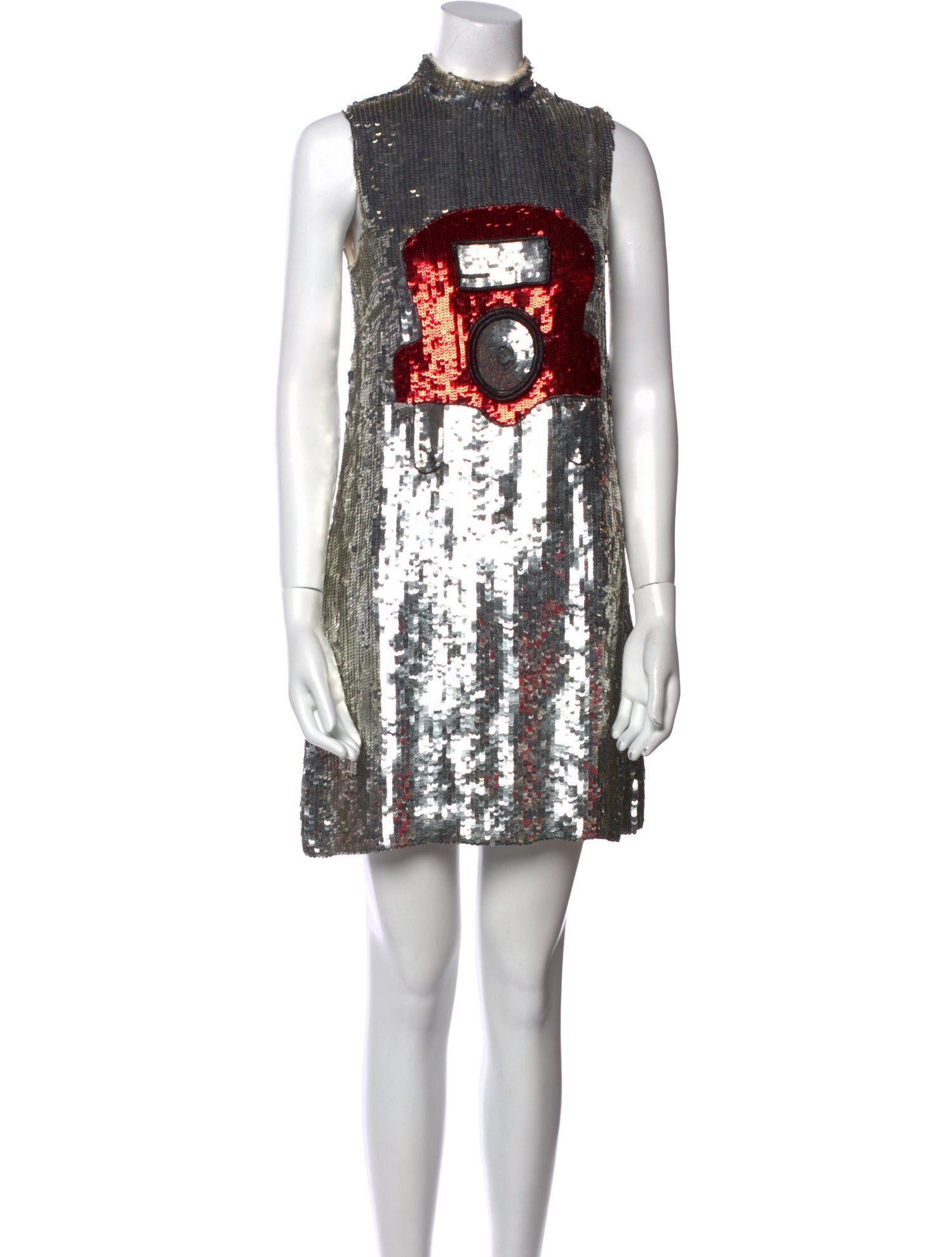 Au Jour le Jour Printed Mini Dress