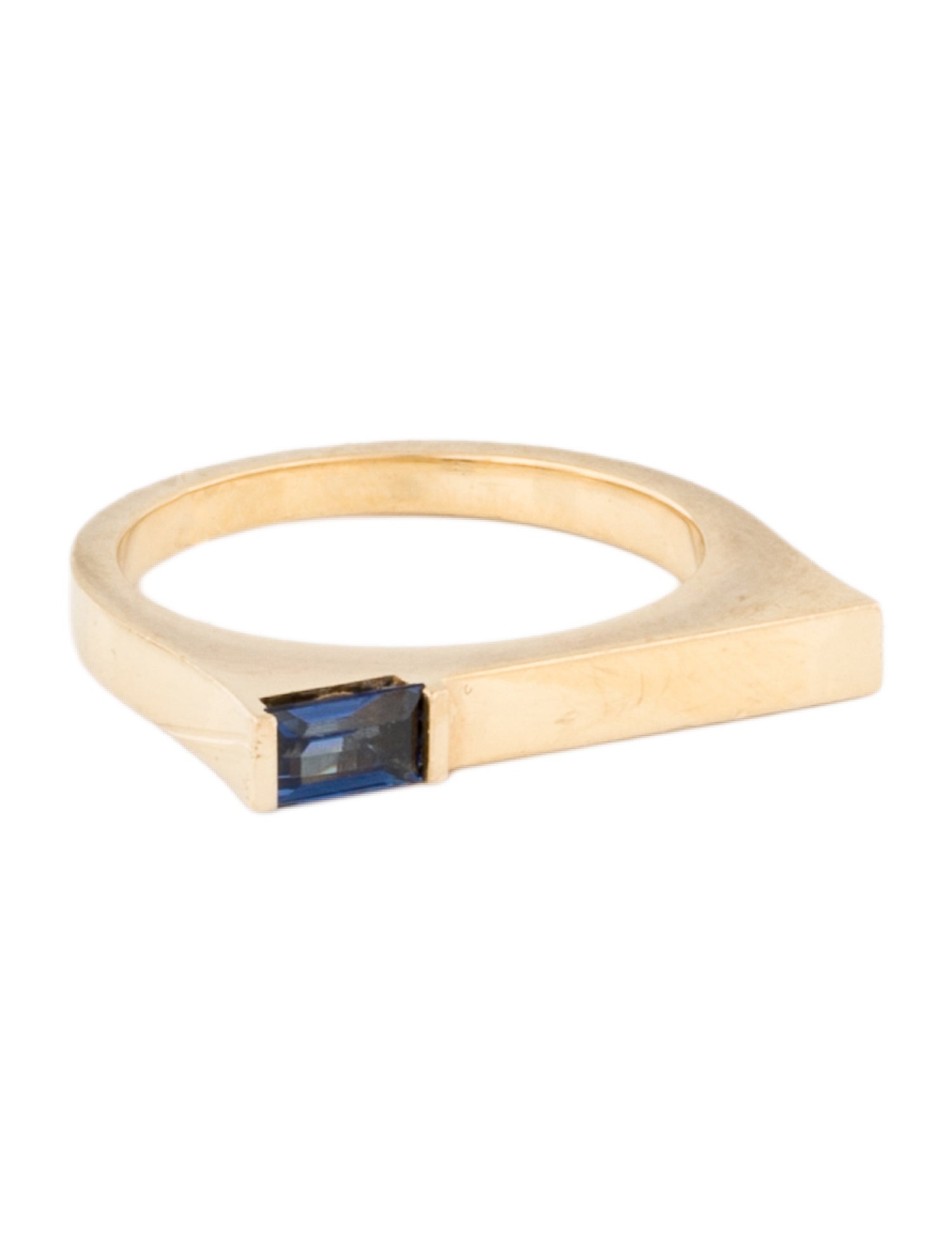 Alexandra Jules 18K Sapphire Matchstick Ring