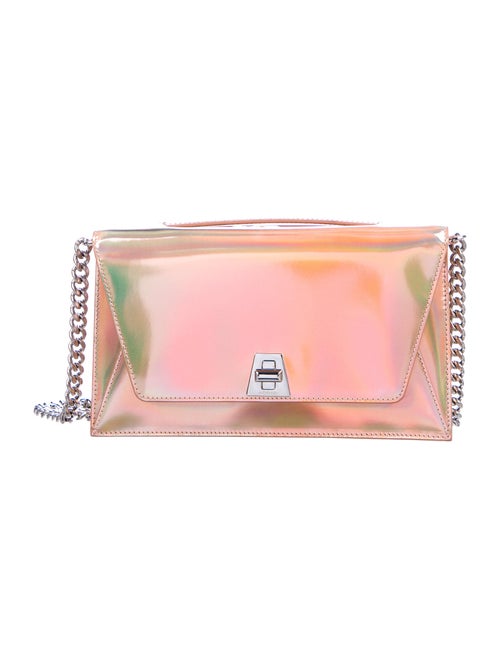 Akira Naka Leather Crossbody Bag Pink