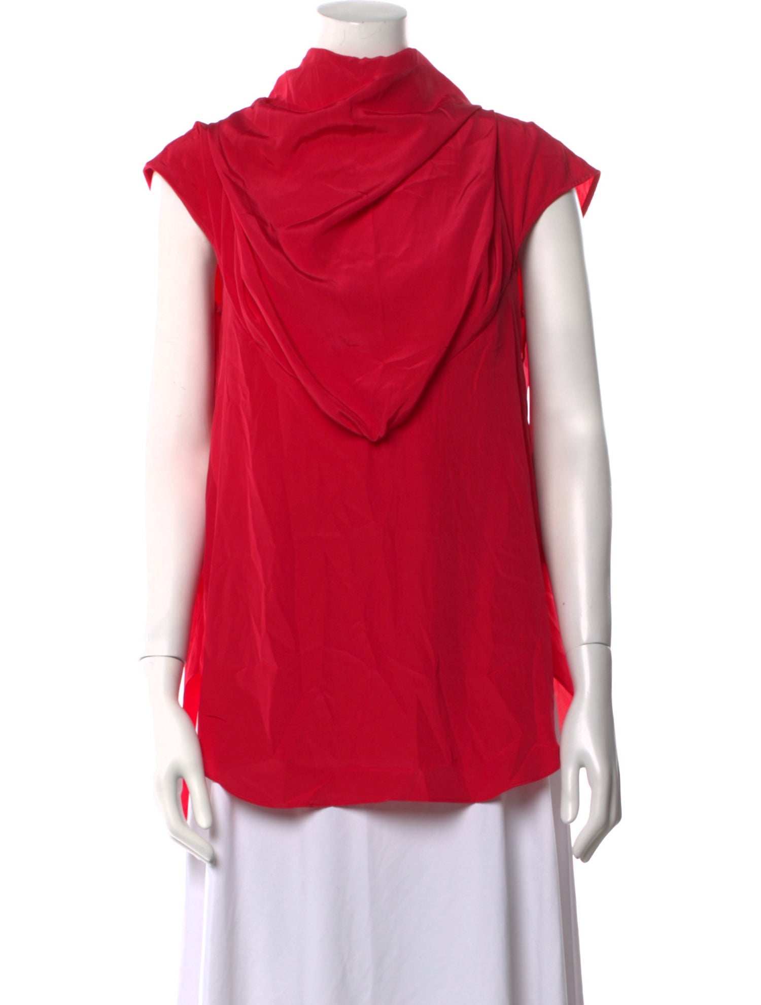 Akira Naka Cowl Neck Short Sleeve Blouse w/ Tags