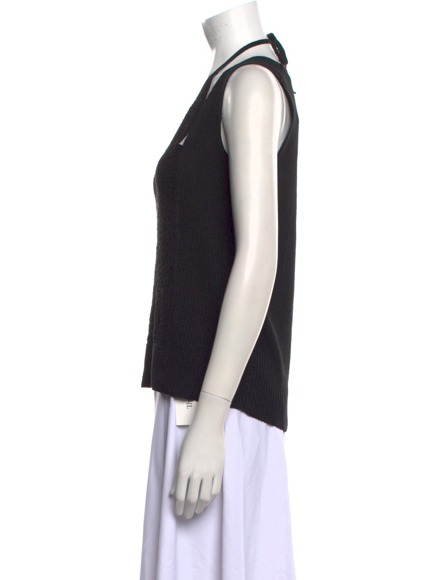 Akira Naka V-Neck Sleeveless Top
