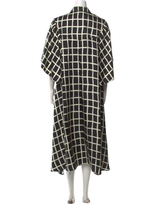 Akira Naka Silk Long Dress