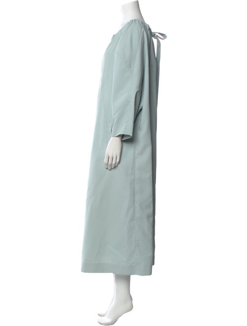 Akira Naka Scoop Neck Long Dress