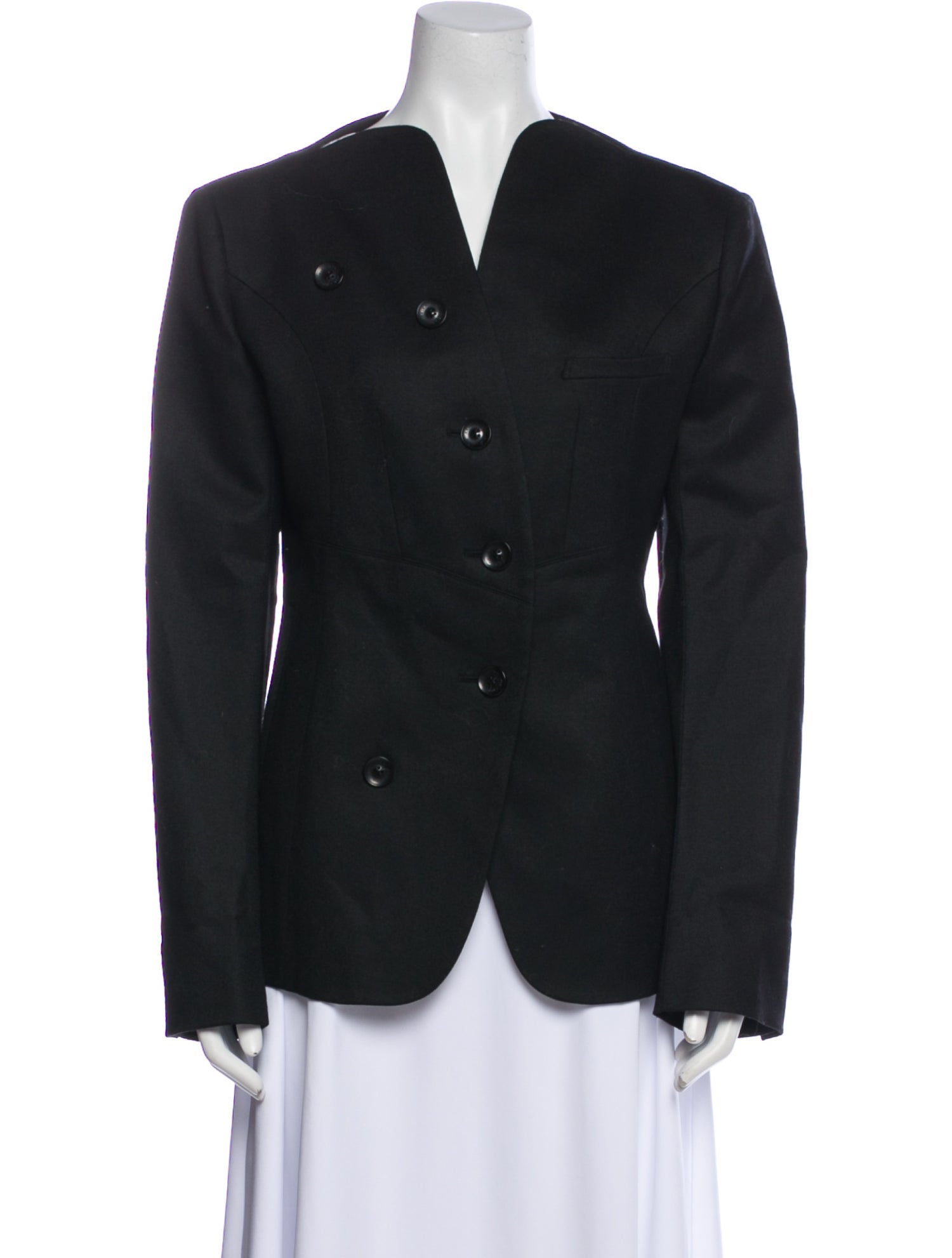Akira Naka Wool Evening Jacket