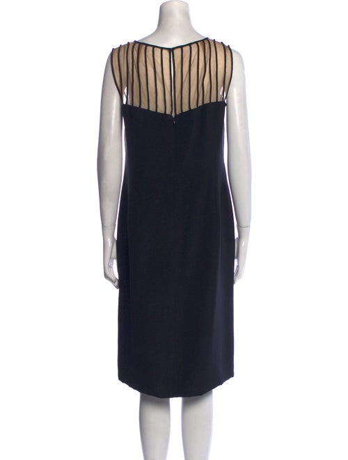 Akris Bateau Neckline Midi Length Dress