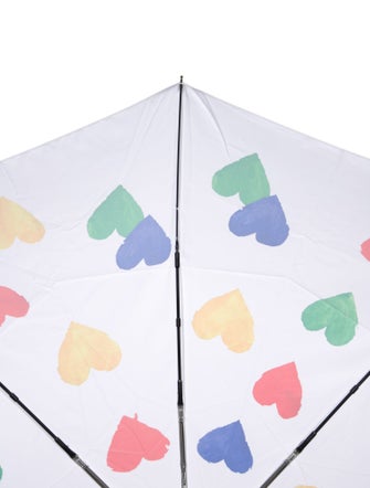 Akris Heart Printed Umbrella