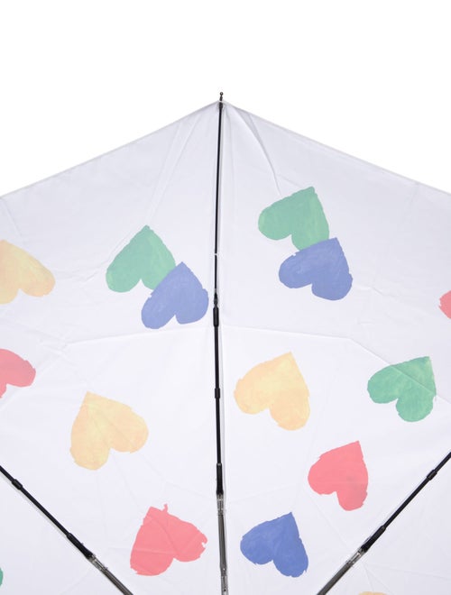 Akris Heart Printed Umbrella