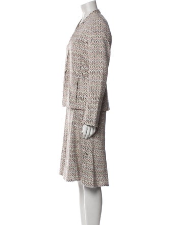 Akris Printed Skirt Suit