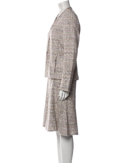 Akris Printed Skirt Suit