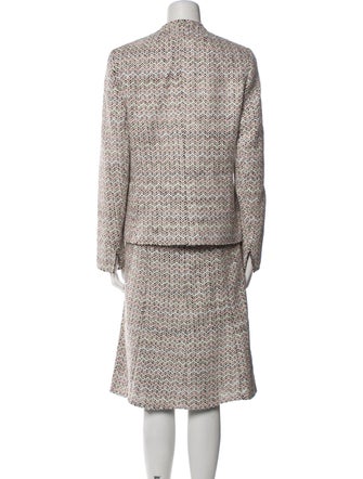 Akris Printed Skirt Suit
