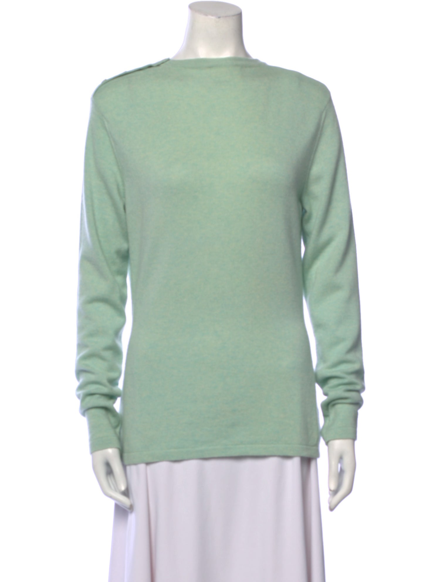 Akris Cashmere Bateau Neckline Sweater