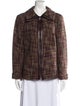 Akris Virgin Wool Tweed Pattern Evening Jacket