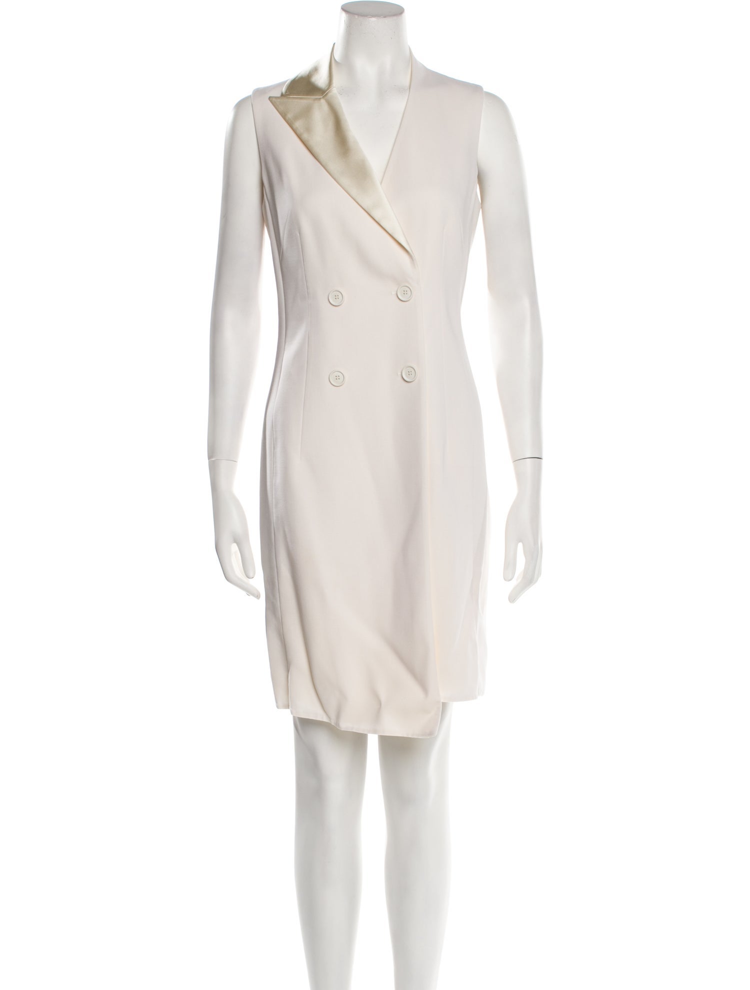 Akris Wool Knee-Length Dress