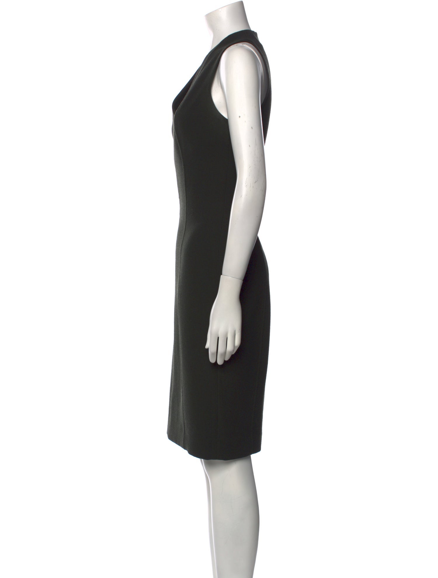 Akris Wool Midi Length Dress
