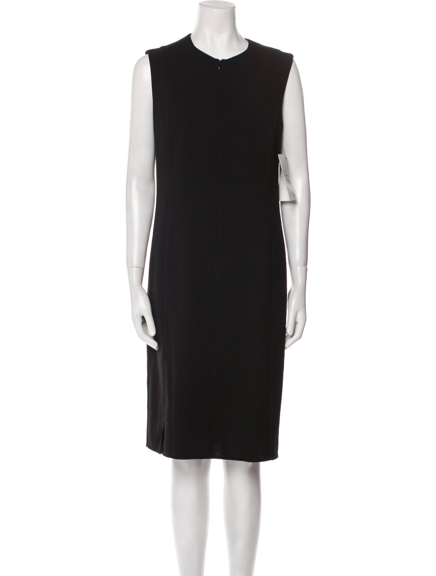 Akris Crew Neck Midi Length Dress