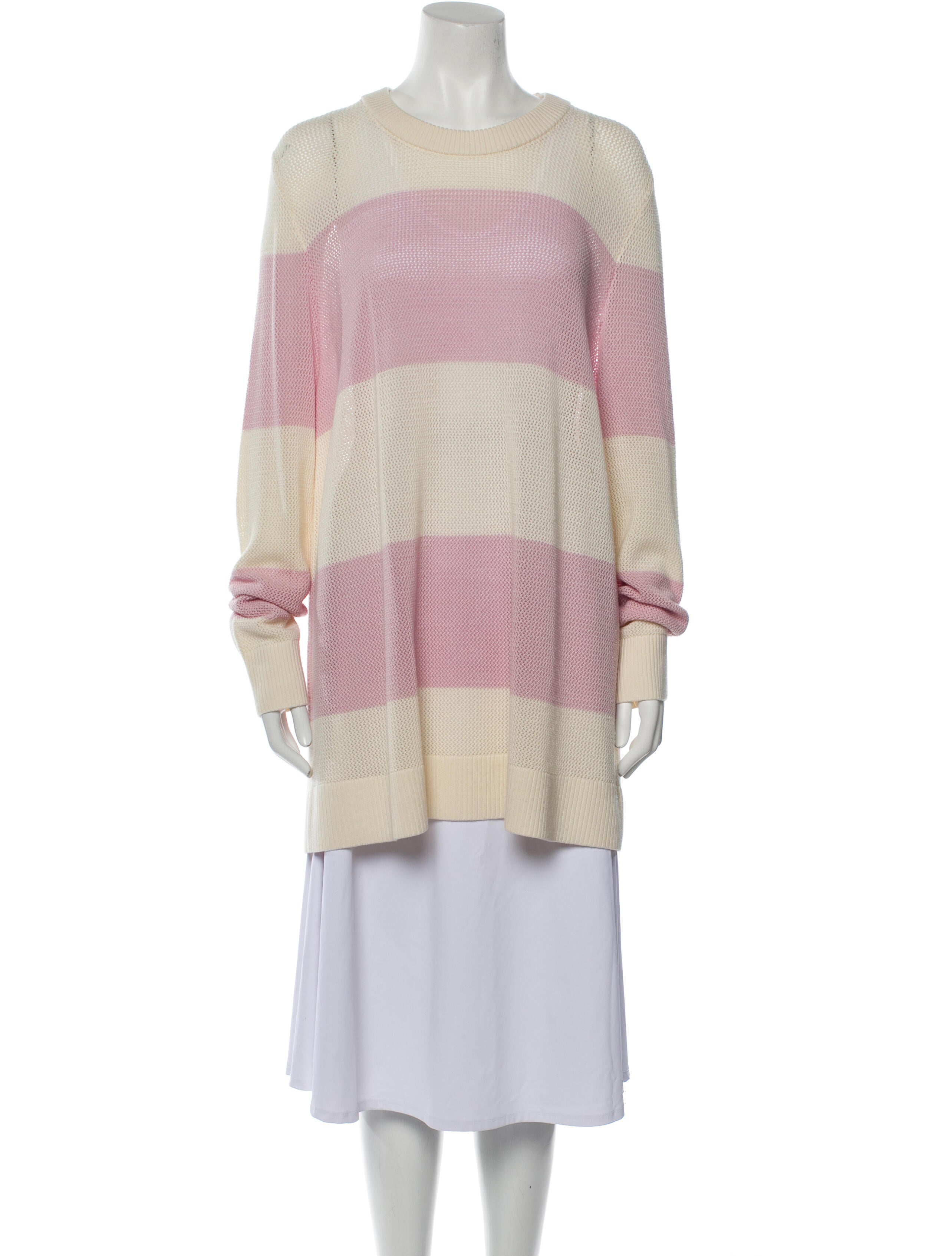 Akris Virgin Wool Striped Sweater