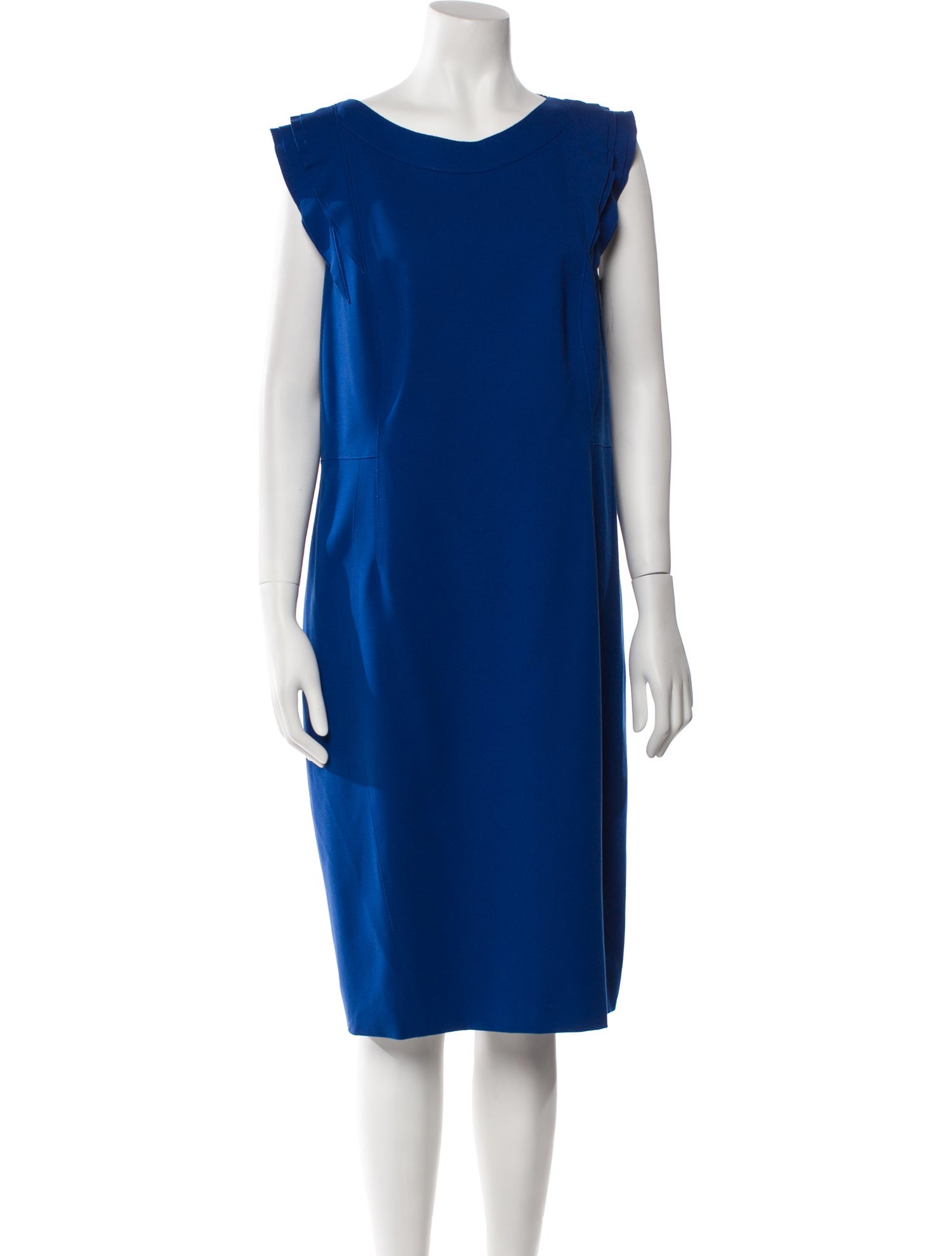 Akris Bateau Neckline Long Dress