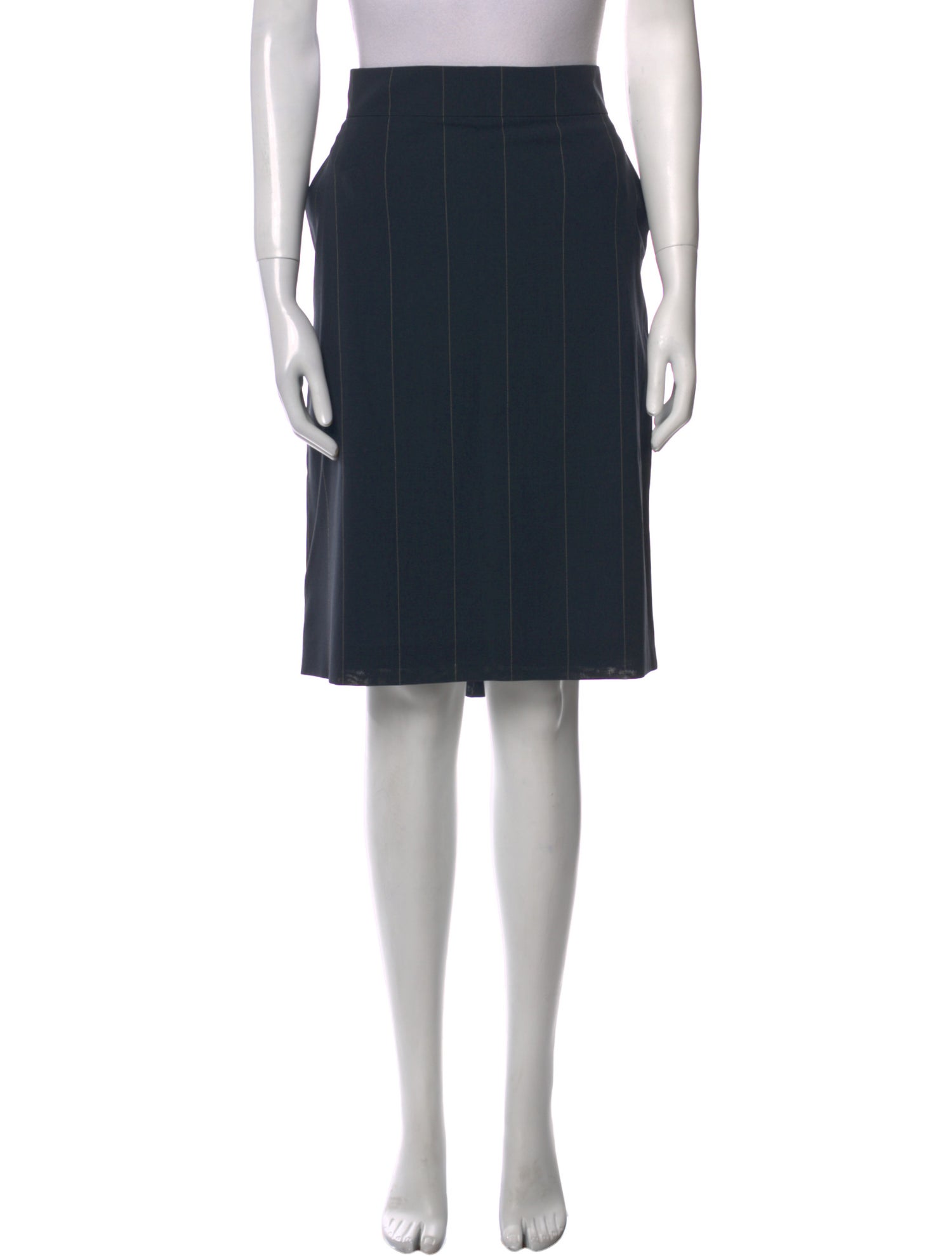 Akris Wool Knee-Length Skirt