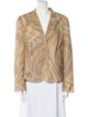 Akris Silk Printed Blazer