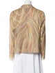 Akris Silk Printed Blazer
