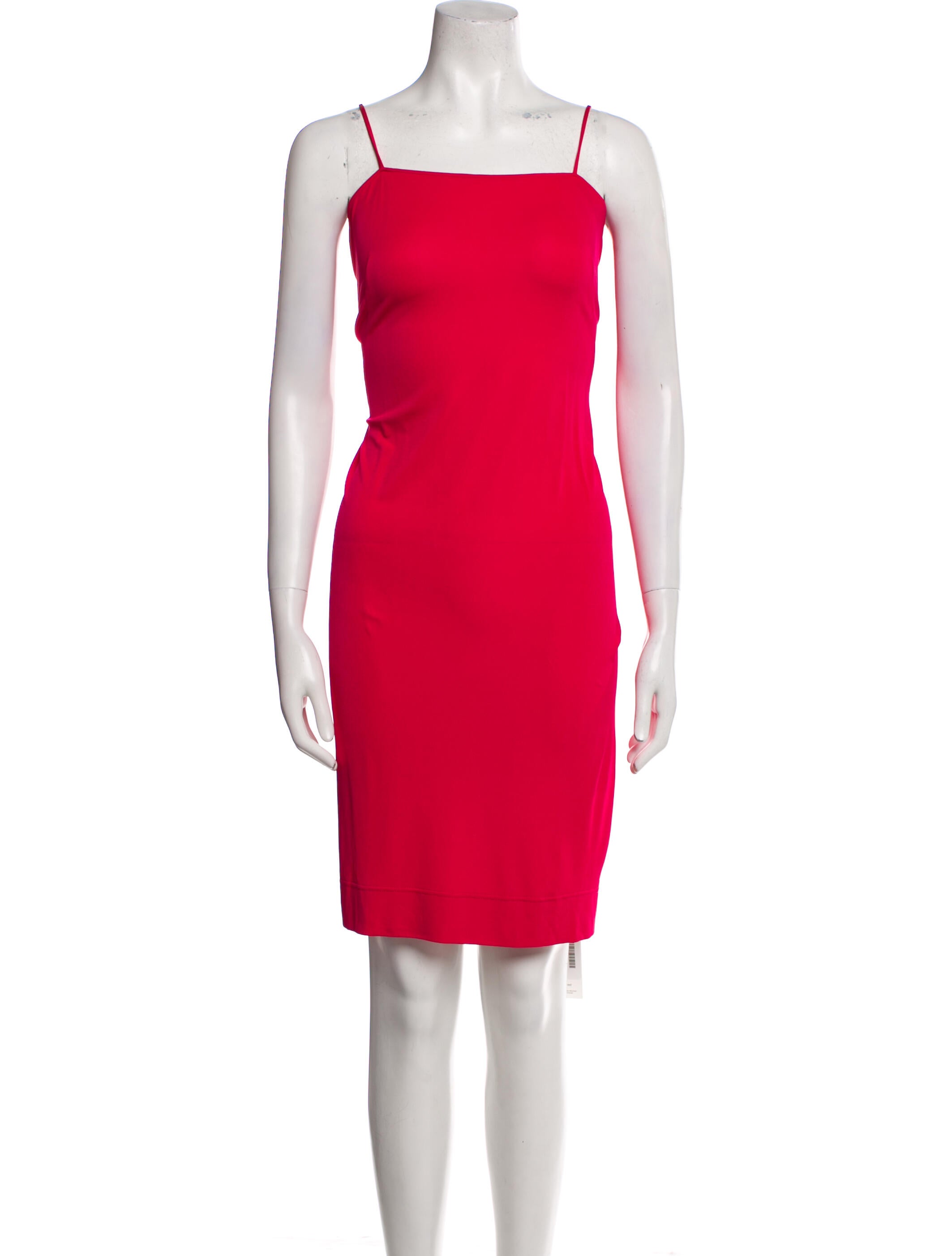 Akris Square Neckline Mini Dress