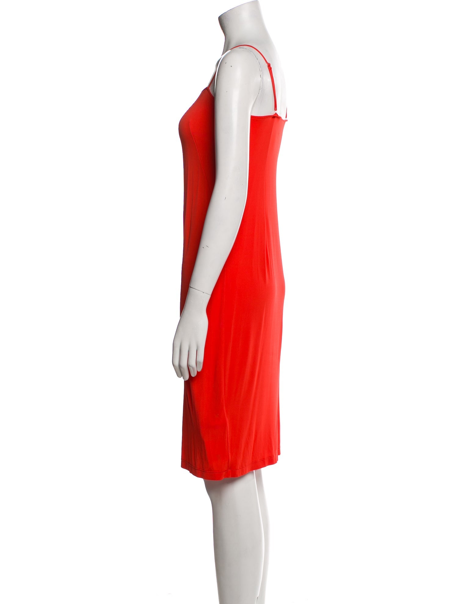 Akris Square Neckline Mini Dress