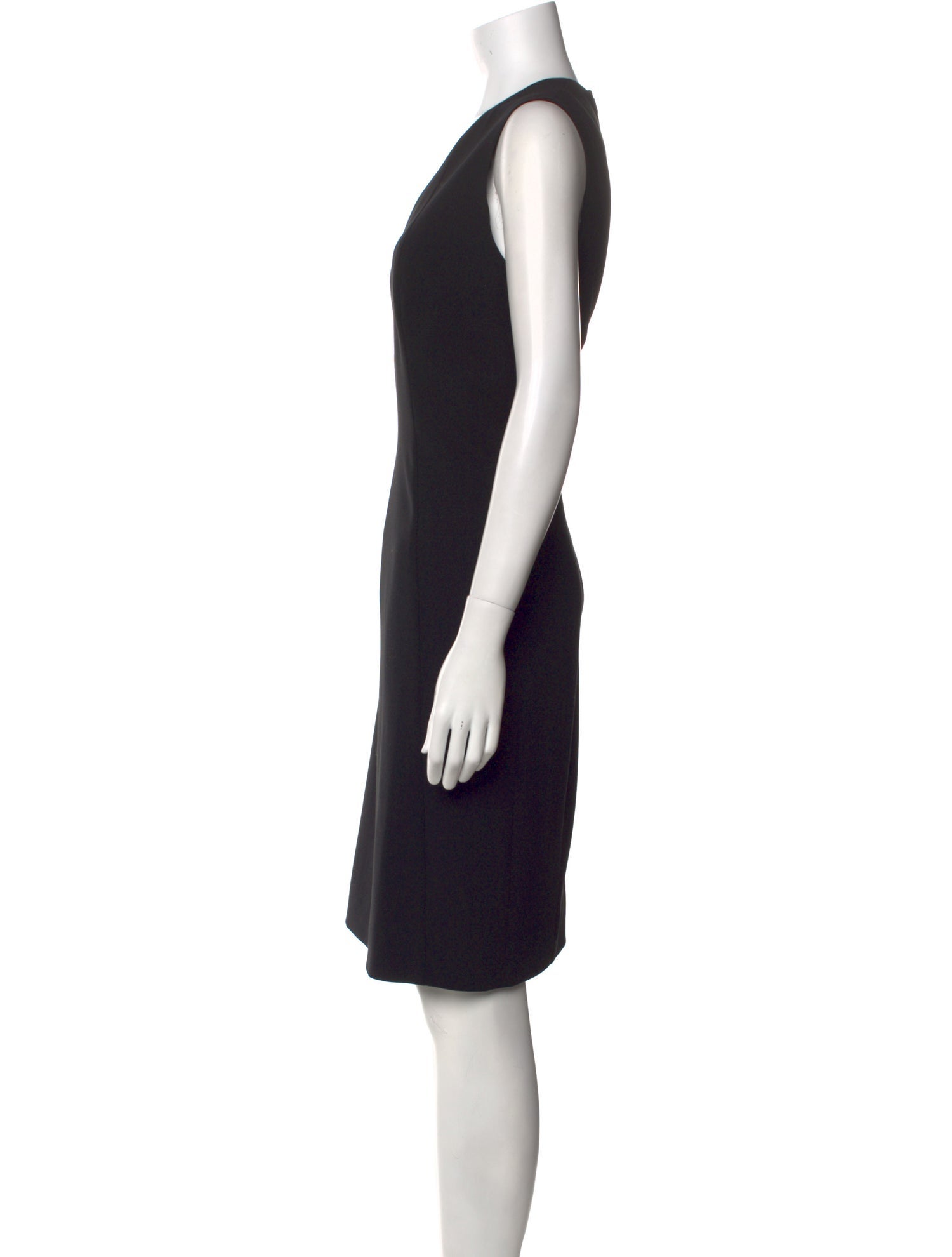 Akris Wool Knee-Length Dress