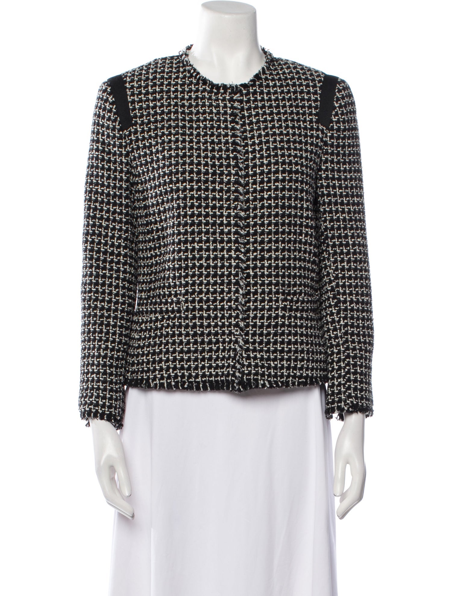 Akris Tweed Pattern Evening Jacket