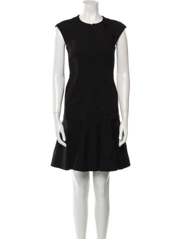 Akris Dresses Crew Neck Mini Dress Us2, Fr34 | XS