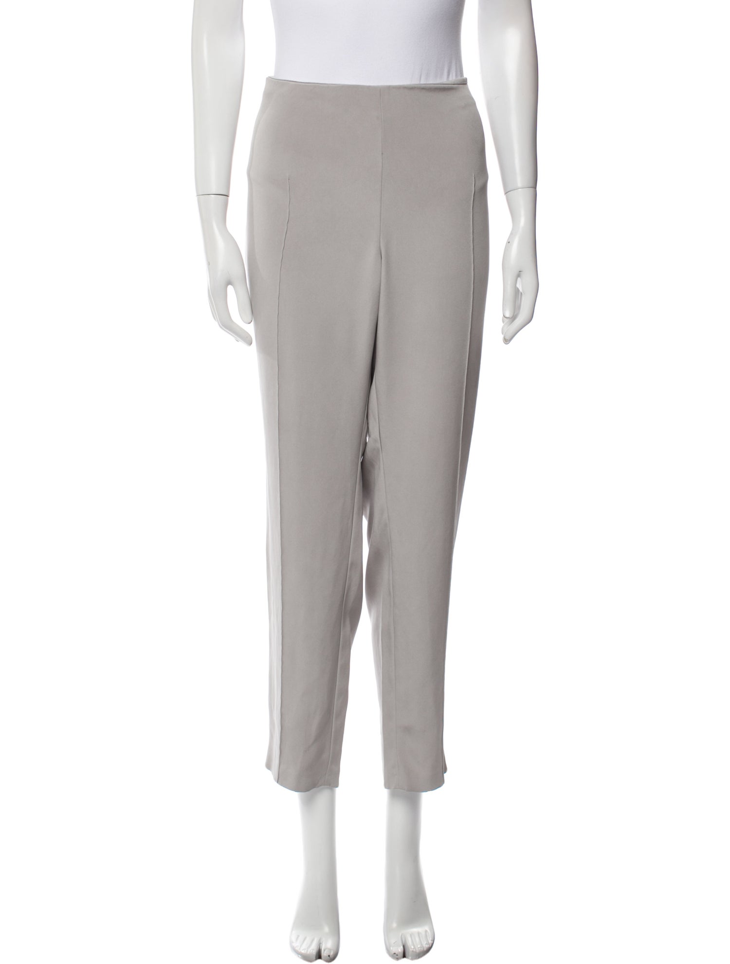Akris Silk Straight Leg Pants